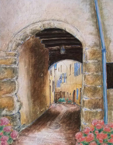 ロックブルン村のトンネル