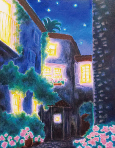 サンポールドゥバンスの夜